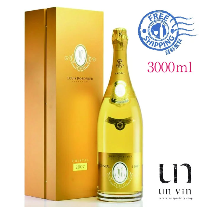 3000ml】2007 ルイ・ロデレール クリスタル ミレジム ブリュット