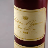 1984 シャトー・ディケム CH.D’YQUEM