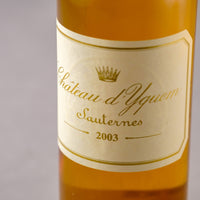 2003 シャトー・ディケム CH.D’YQUEM